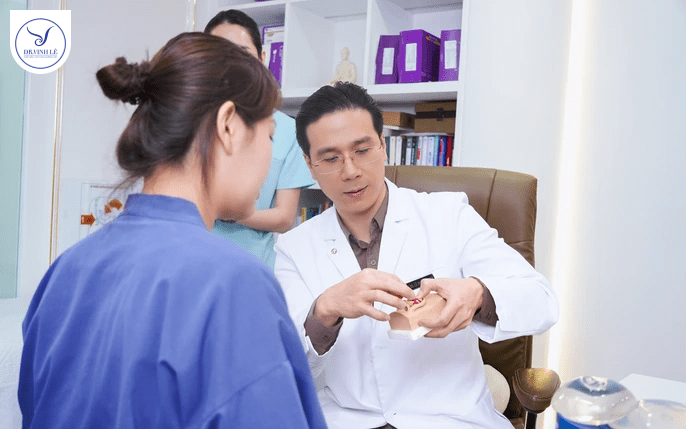 Thạc sĩ Bác sĩ Lê Hoàng Vinh đã có nhiều năm gắn bó với ngành phẫu thuật tạo hình thẩm mỹ.