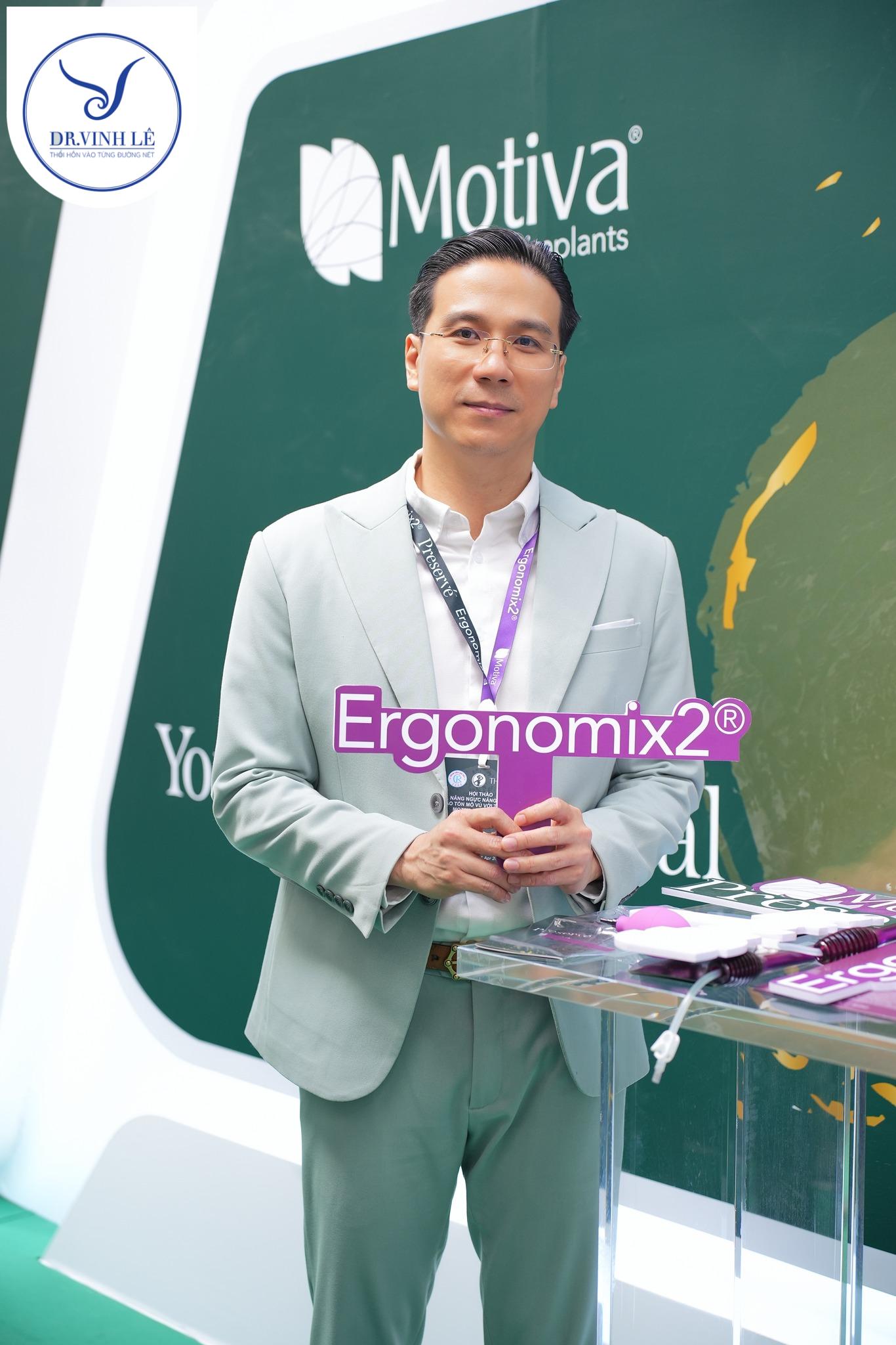 Bác sĩ Lê Hoàng Vinh check in hội thảo Motiva Ergonomix2 tại Bệnh viện Chợ Rẫy