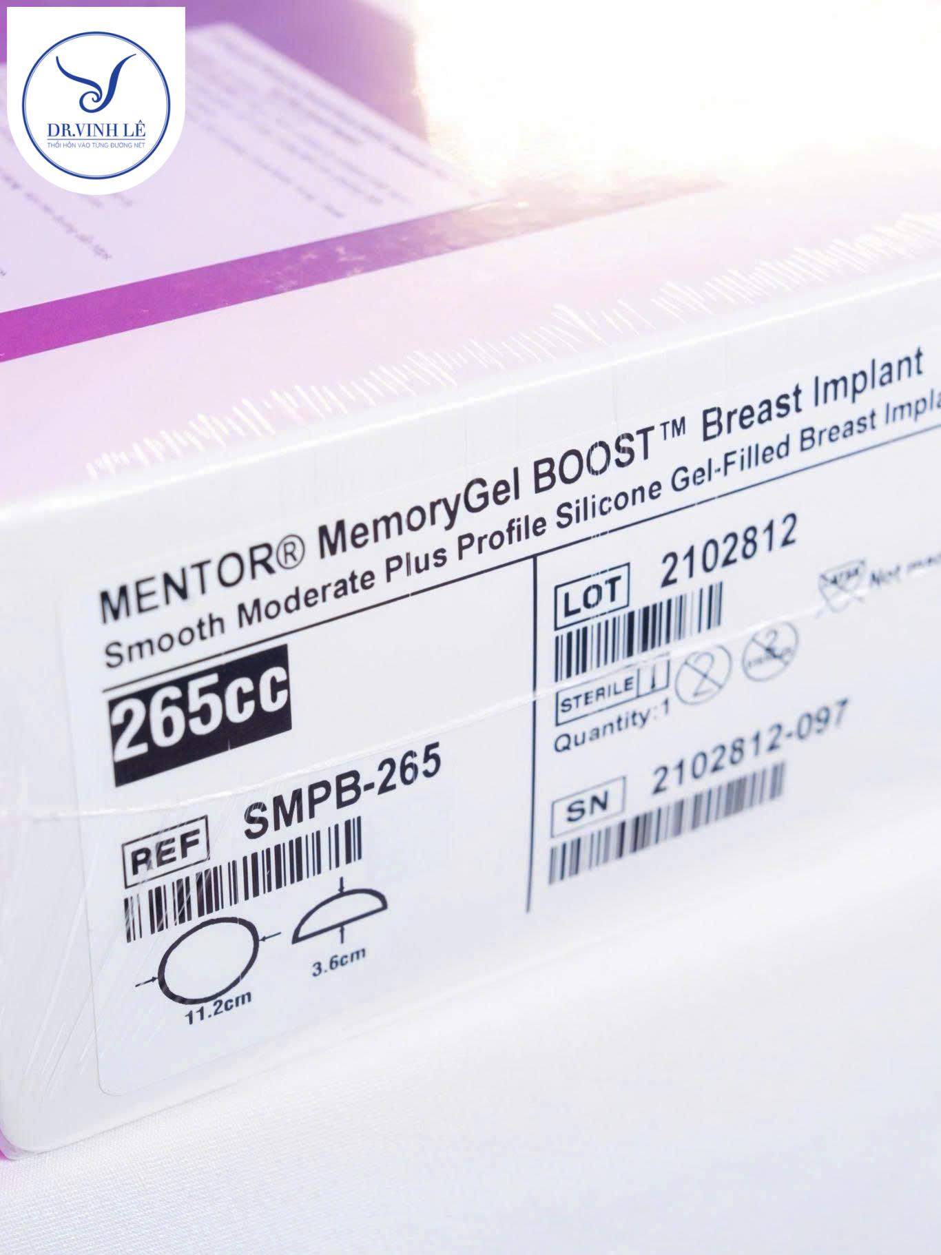 Ưu nhược điểm của túi ngực Mentor Boost